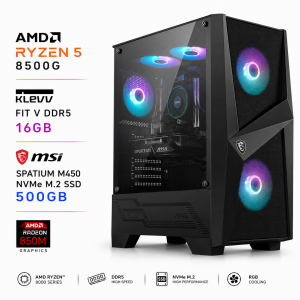 Lite Forge 100R 8500 Gaming PC
